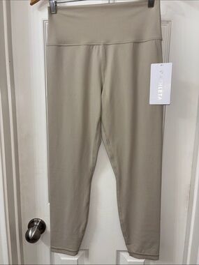 Athleta Taupe High-Waist Leggings